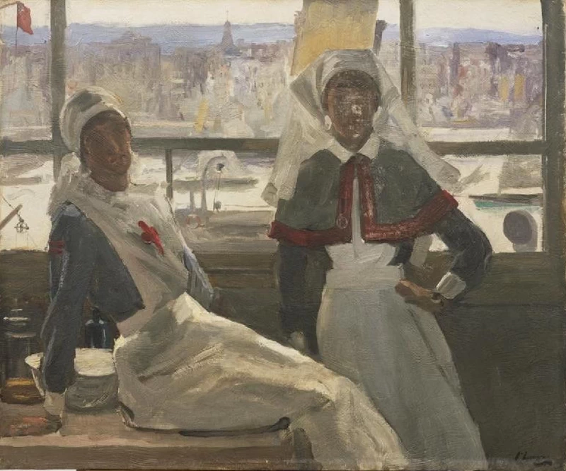 Le Havre, 1919. L'infermiera Billam e la sorella Currier